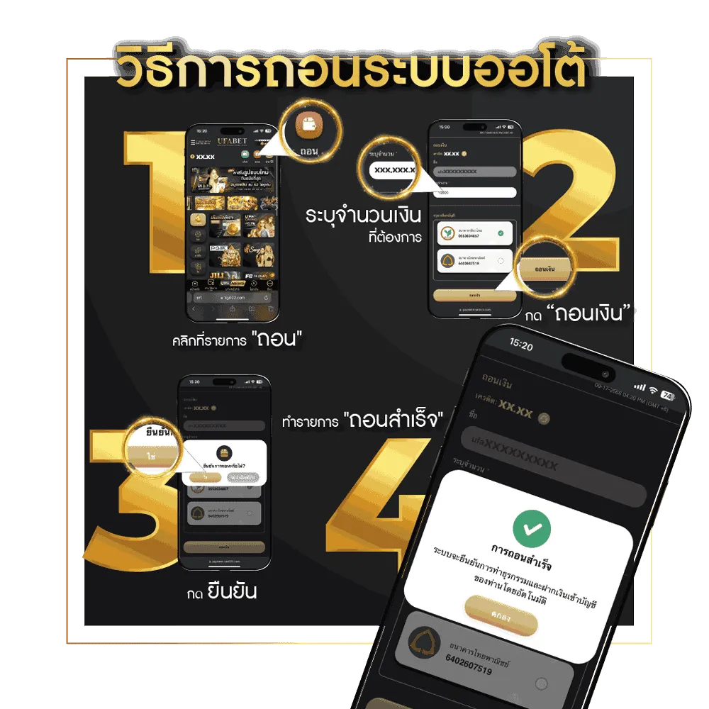 วีธีการถอนระบบออโต้ GOATBET